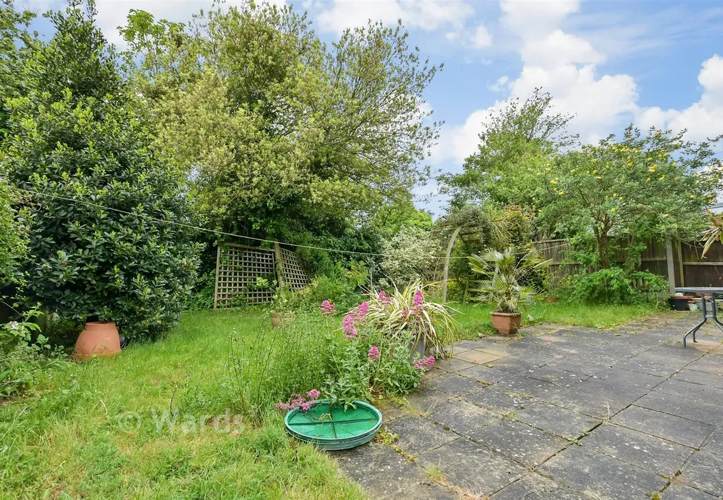 Rear Garden - Hunting Gate, Birchington, Kent - Wards of Kent