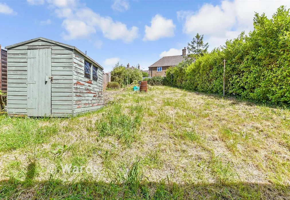 Rear Garden - Knights Way, Dover, Kent - Wards of Kent