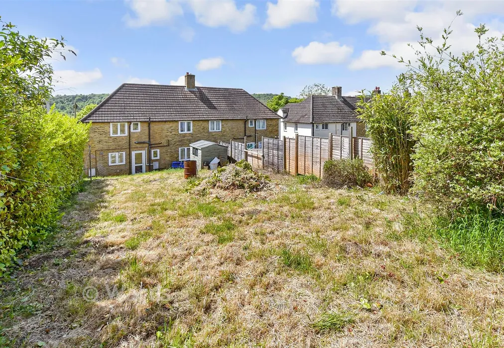 Rear Garden - Knights Way, Dover, Kent - Wards of Kent