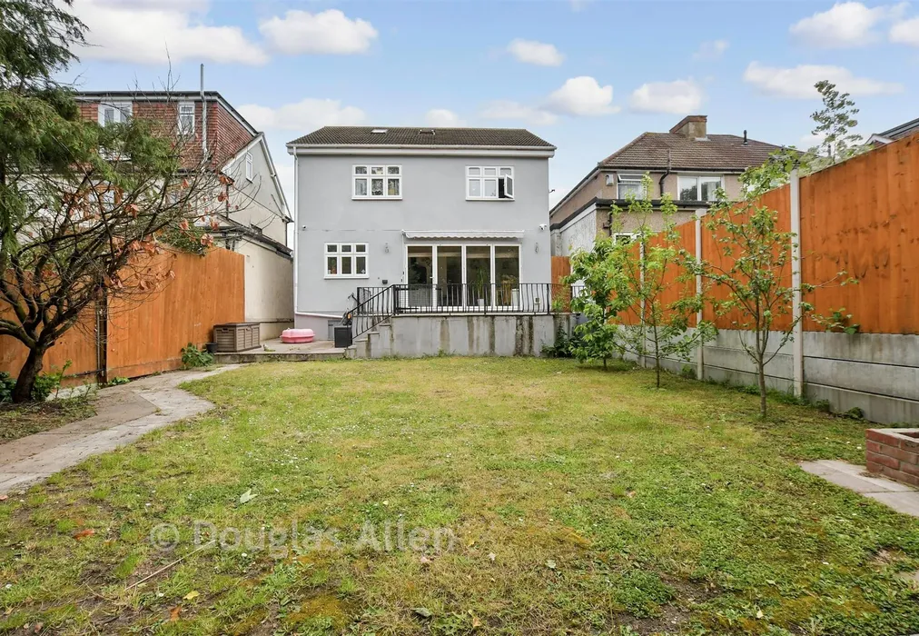 Rear Garden - Hillview Avenue, Hornchurch, Essex - Wards of Kent