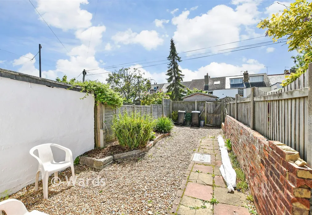 Rear Garden - Albert Street, Whitstable, Kent - Wards of Kent