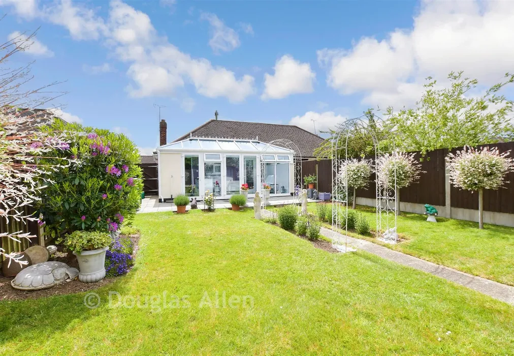 Rear Garden - Laurel Avenue, Wickford, Essex - Wards of Kent