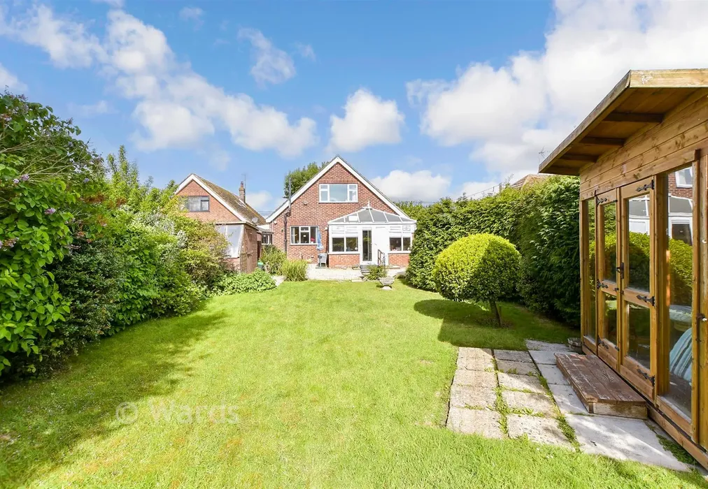 Rear Garden - St. Andrew's Road, Littlestone, New Romney, Kent - Wards of Kent