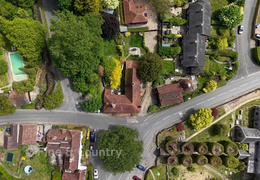 Birds Eye - High Street, Brenchley, Tonbridge, Kent - Wards of Kent