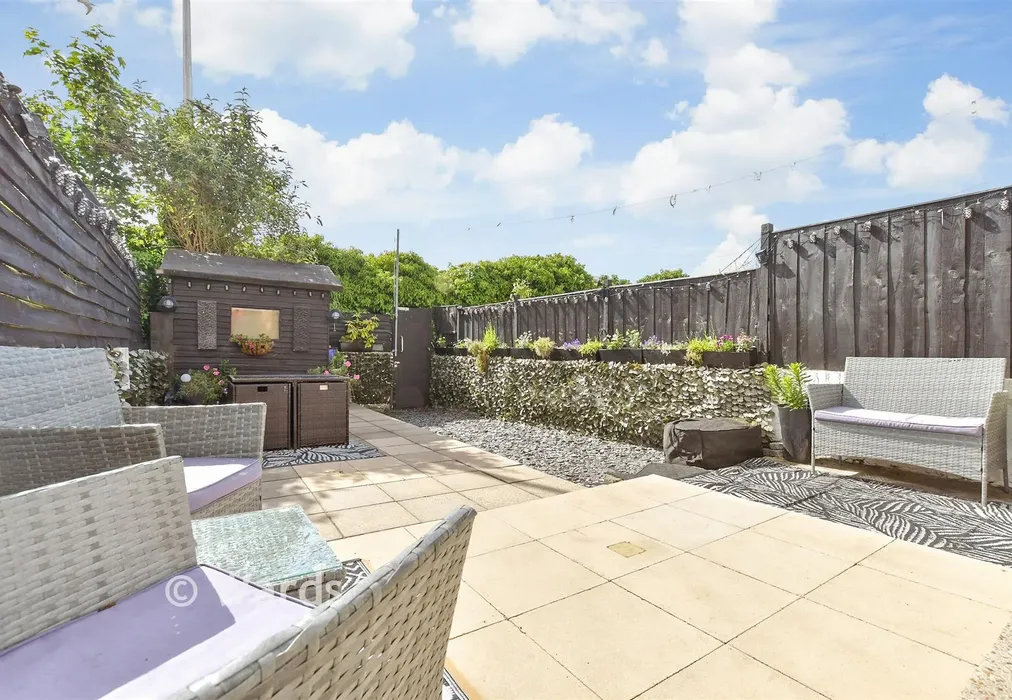 Rear Garden - Park Street, Dover, Kent - Wards of Kent