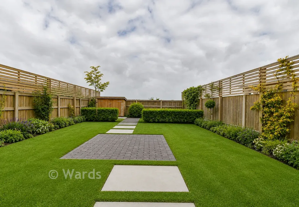 AI Rear Garden - Adie Road, Greatstone, Kent - Wards of Kent