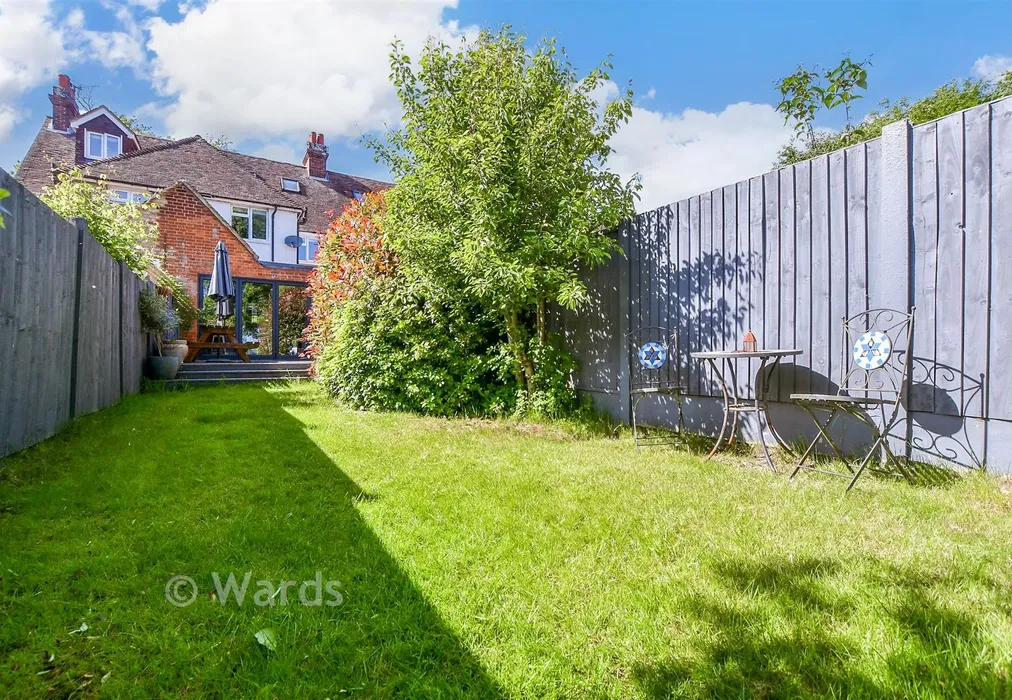 Rear Garden - Faversham Road, Boughton Lees, Kent - Wards of Kent