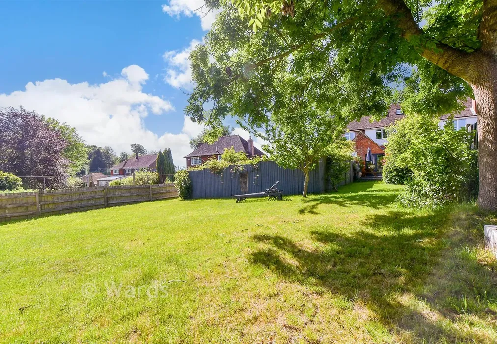 Rear Garden - Faversham Road, Boughton Lees, Kent - Wards of Kent