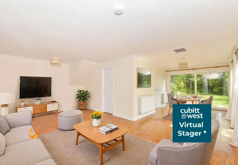 Lounge/Dining Room (Nordic style) - Dunedin Drive, Caterham, Surrey - Wards of Kent