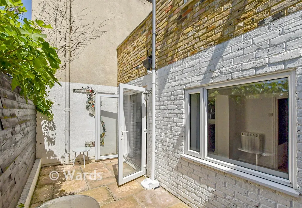 Rear Garden - Sweyn Road, Cliftonville, Margate, Kent - Wards of Kent