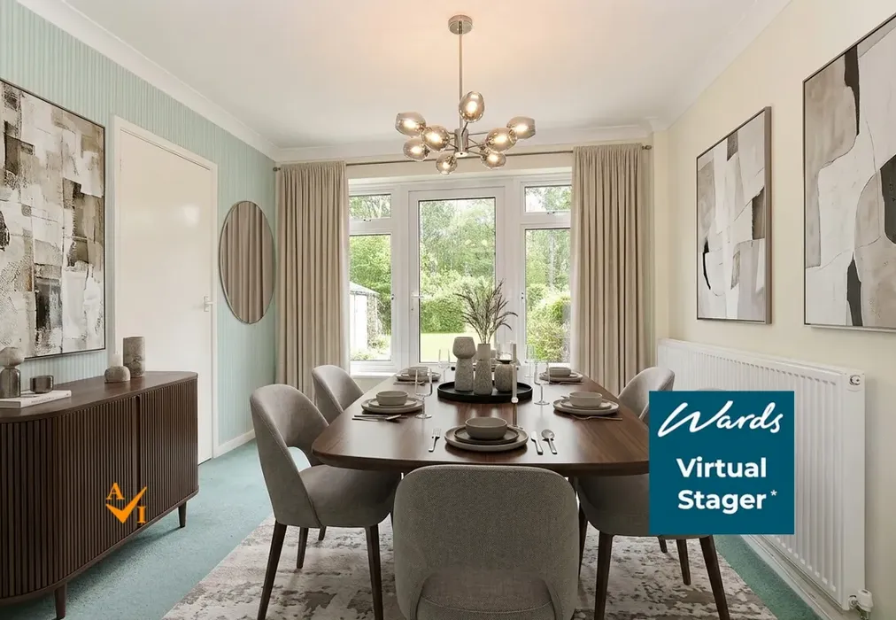 Dining Room (Contemporary style) - Fernholt, Tonbridge, Kent - Wards of Kent