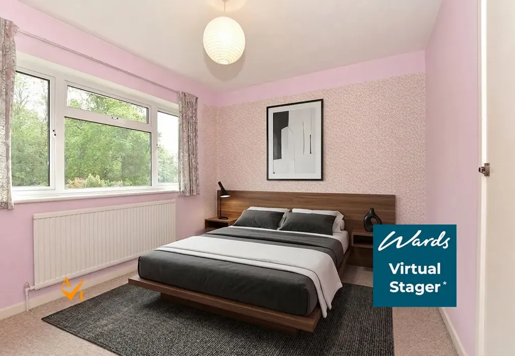 Bedroom 2 (Modern style) - Fernholt, Tonbridge, Kent - Wards of Kent