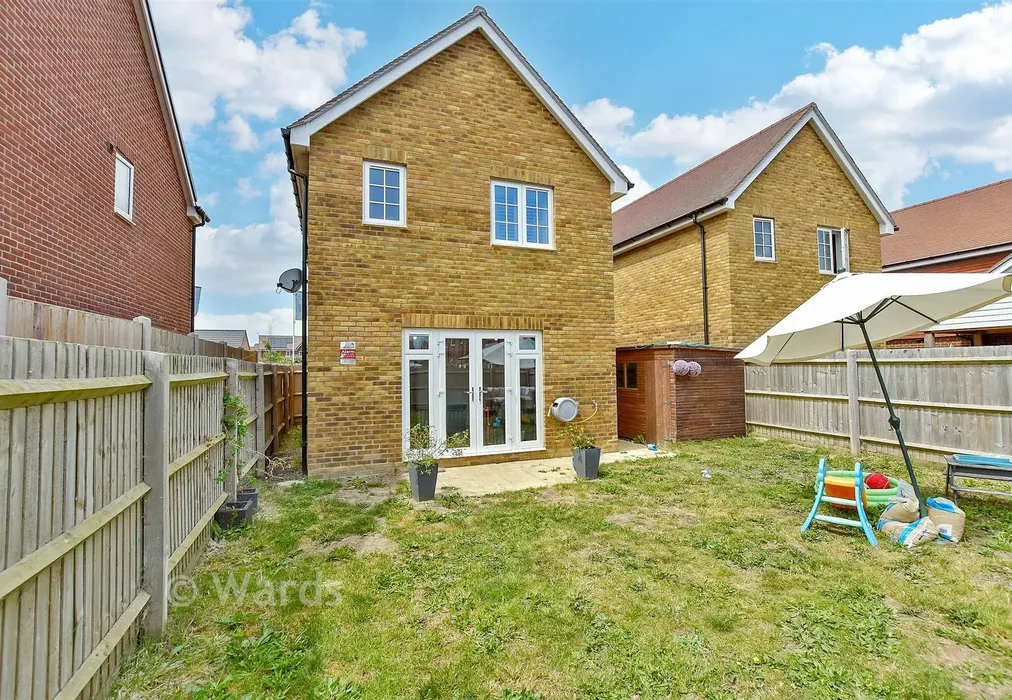 Rear Elevation - Goldfinch Drive, Faversham, Kent - Wards of Kent