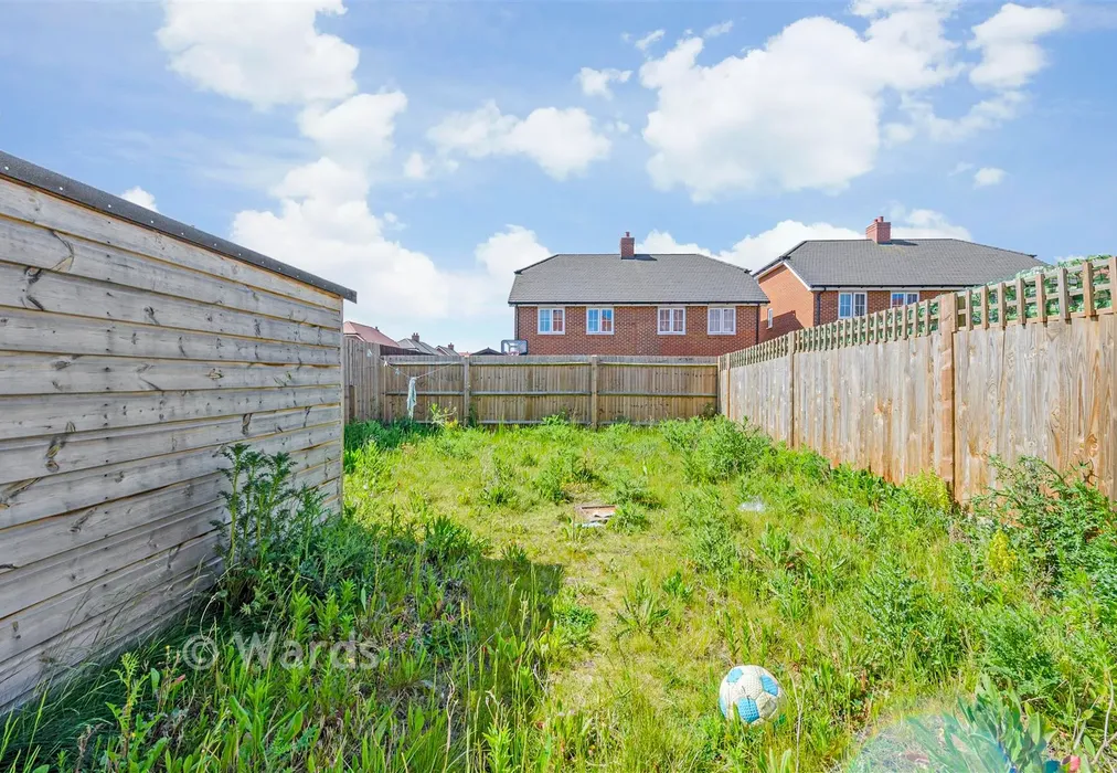 Rear Garden - Fallow Field, Gravesend, Kent - Wards of Kent