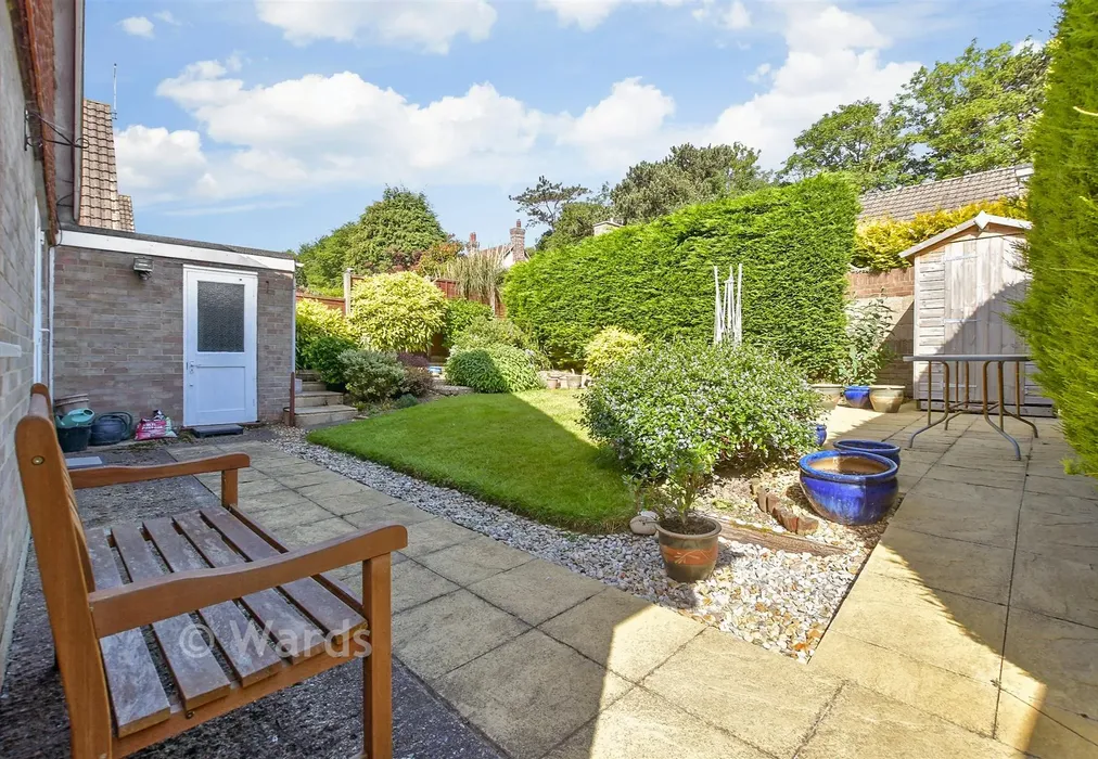 Rear Garden - Farm Lane, Sholden, Deal, Kent - Wards of Kent