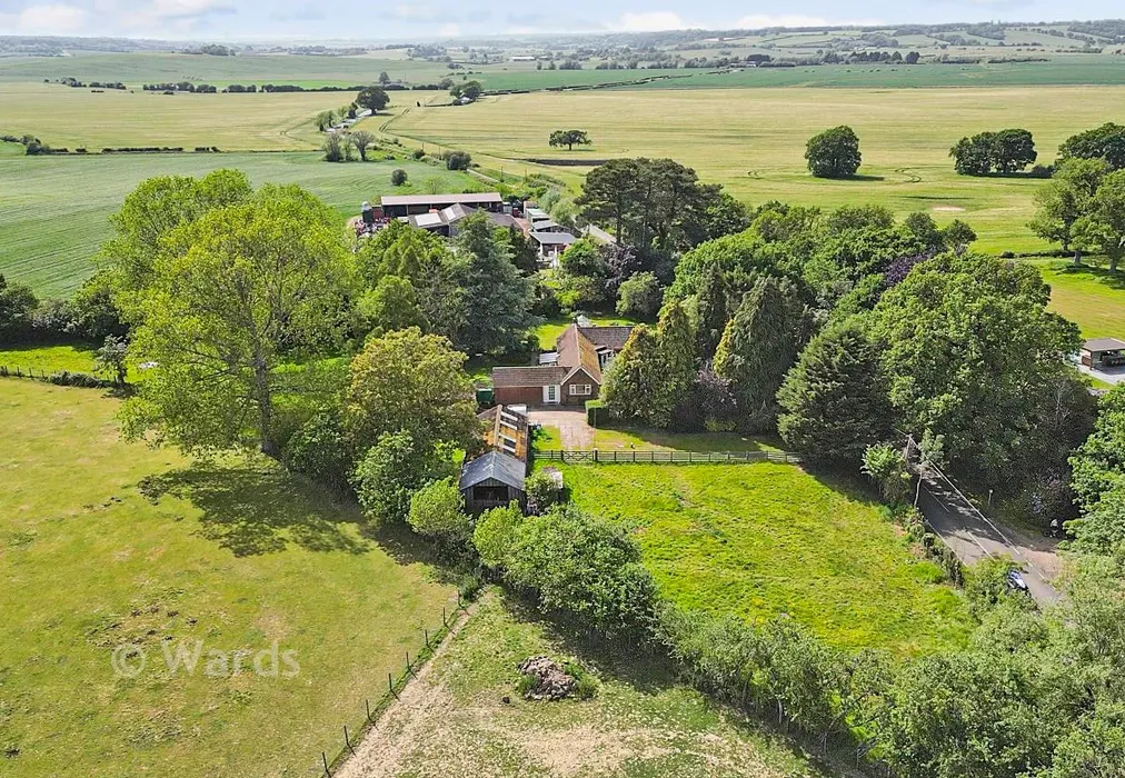 Aerial Gardens/Fields - Tenterden Road, Appledore, Kent - Wards of Kent