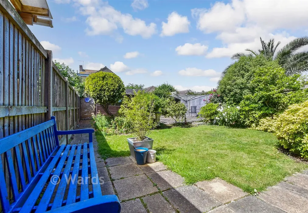 Rear Garden - Selsea Avenue, Herne Bay, Kent - Wards of Kent