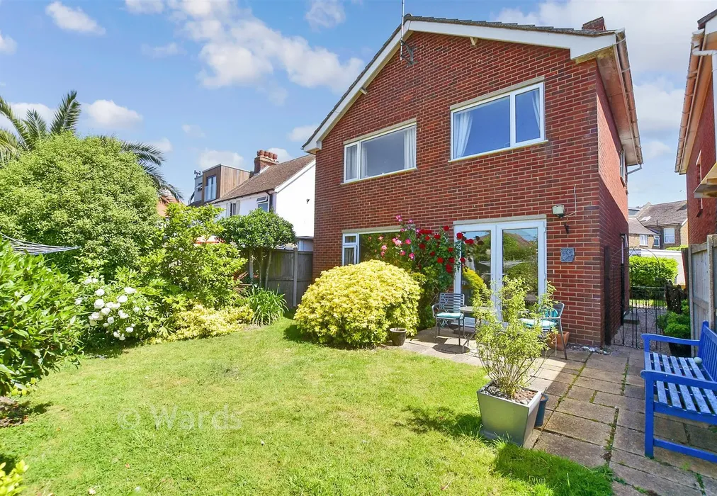 Rear Garden - Selsea Avenue, Herne Bay, Kent - Wards of Kent