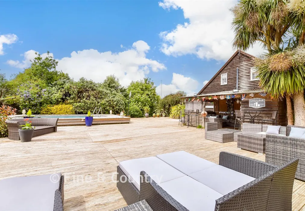 Patio / Decking - Sweechgate, Broad Oak, Kent - Wards of Kent