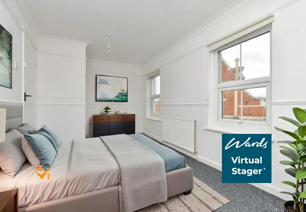 Bedroom 2 (Nordic style) - New Cross Street, Margate, Kent - Wards of Kent
