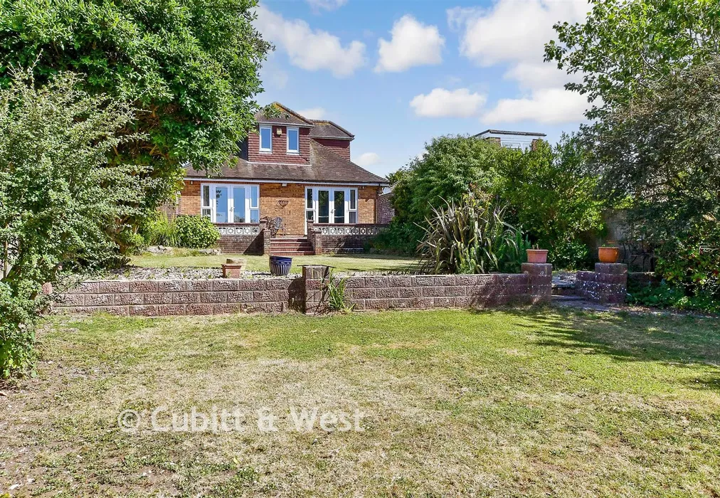 Rear Garden - McWilliam Road, Woodingdean, Brighton, East Sussex - Wards of Kent