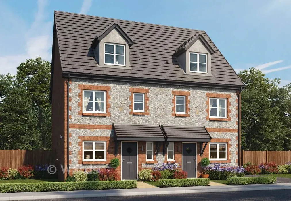 Front - Sutton Road, Bellway +, Maidstone, Kent - Wards of Kent