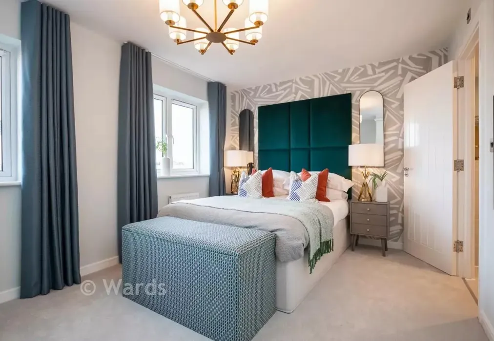 Bedroom 1 - Sutton Road, Bellway +, Maidstone, Kent - Wards of Kent