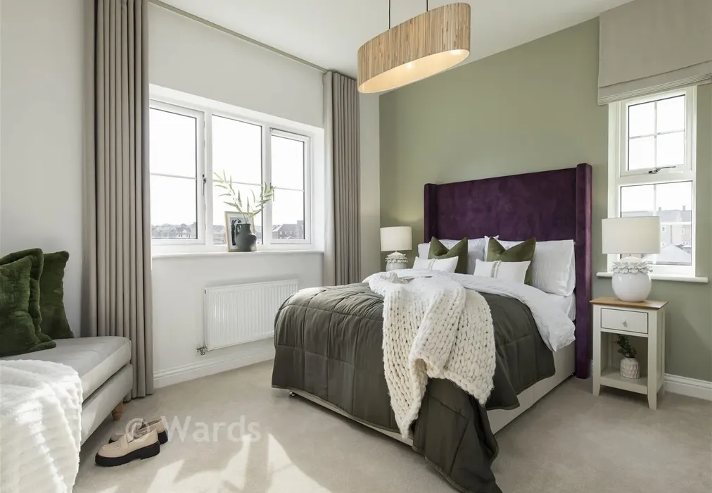 Bedroom 2 - Richmond Park, Richmond Way, Whitfield, Kent - Wards of Kent