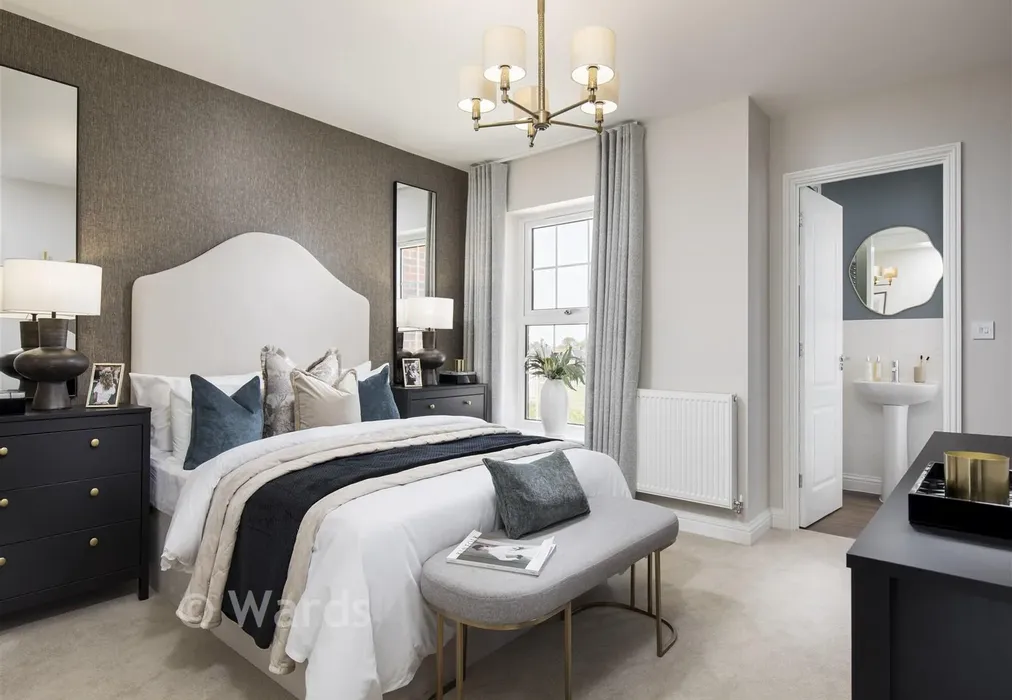 Bedroom 1 - Richmond Park, Richmond Way, Whitfield, Kent - Wards of Kent