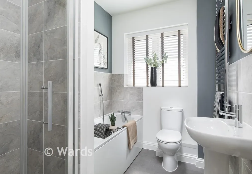 Bathroom - Richmond Park, Richmond Way, Whitfield, Kent - Wards of Kent