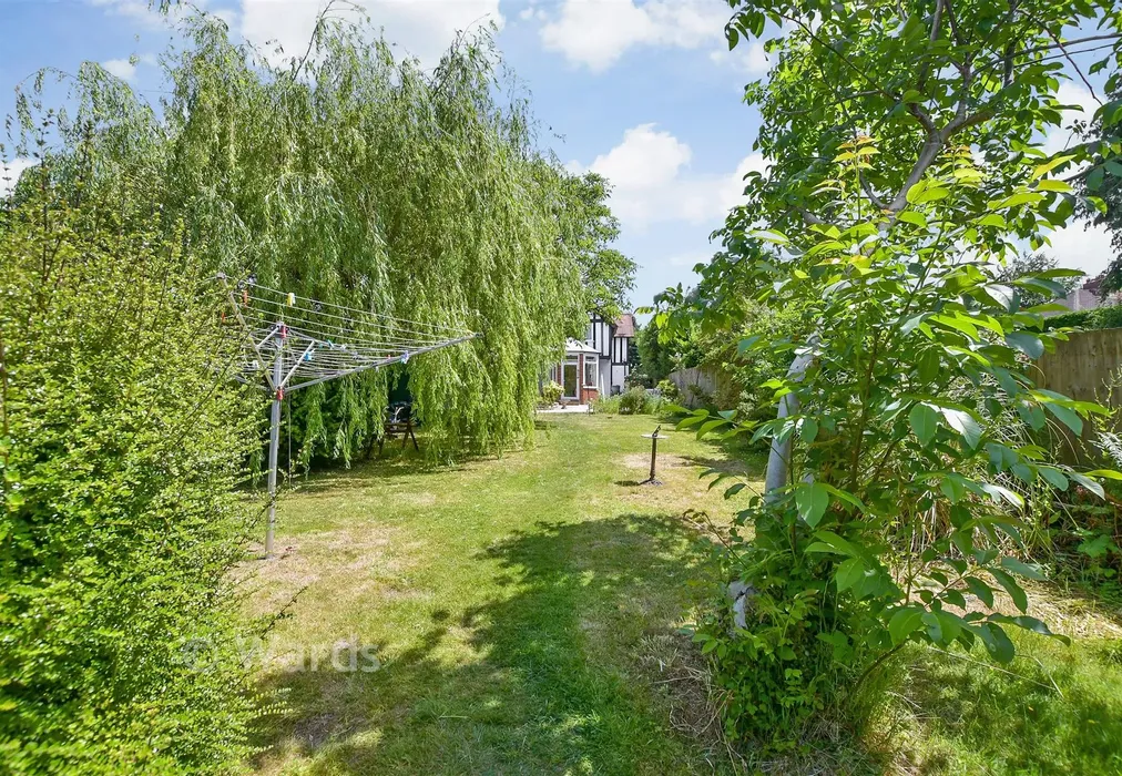 Rear Garden - Loose Road, Maidstone, Kent - Wards of Kent