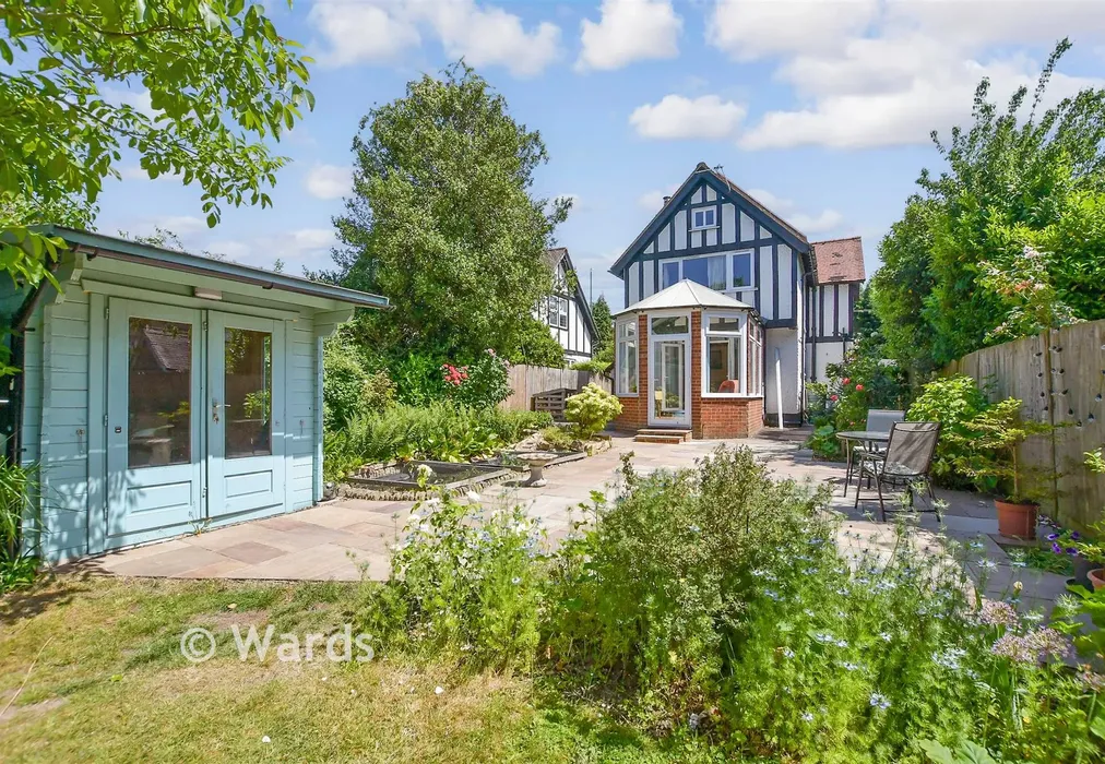 Rear Garden - Loose Road, Maidstone, Kent - Wards of Kent