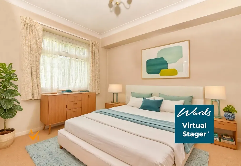 Bedroom 2 (Modern style) - Welland Road, Tonbridge, Kent - Wards of Kent