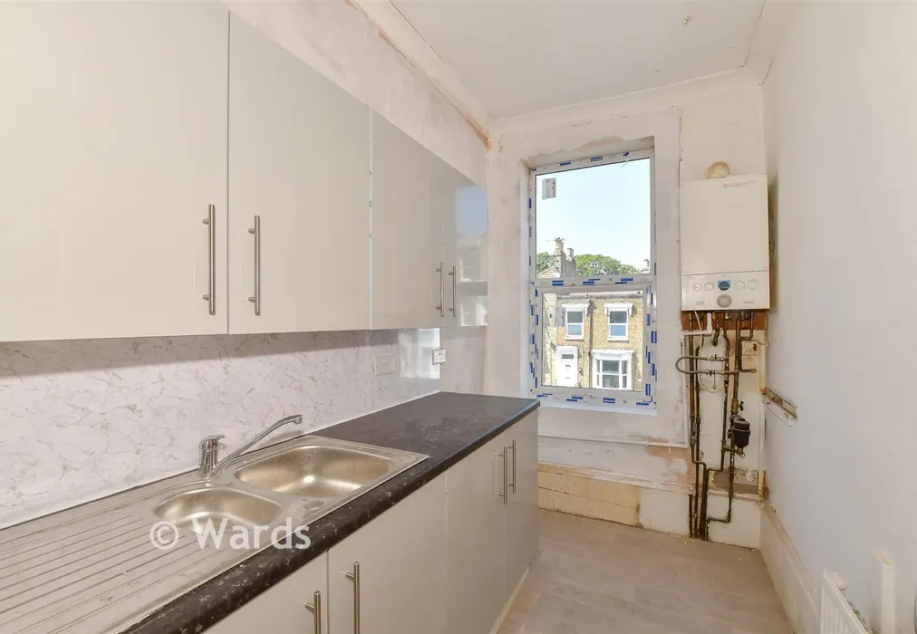 Kitchen - Godwin Road, Cliftonville, Kent - Wards of Kent