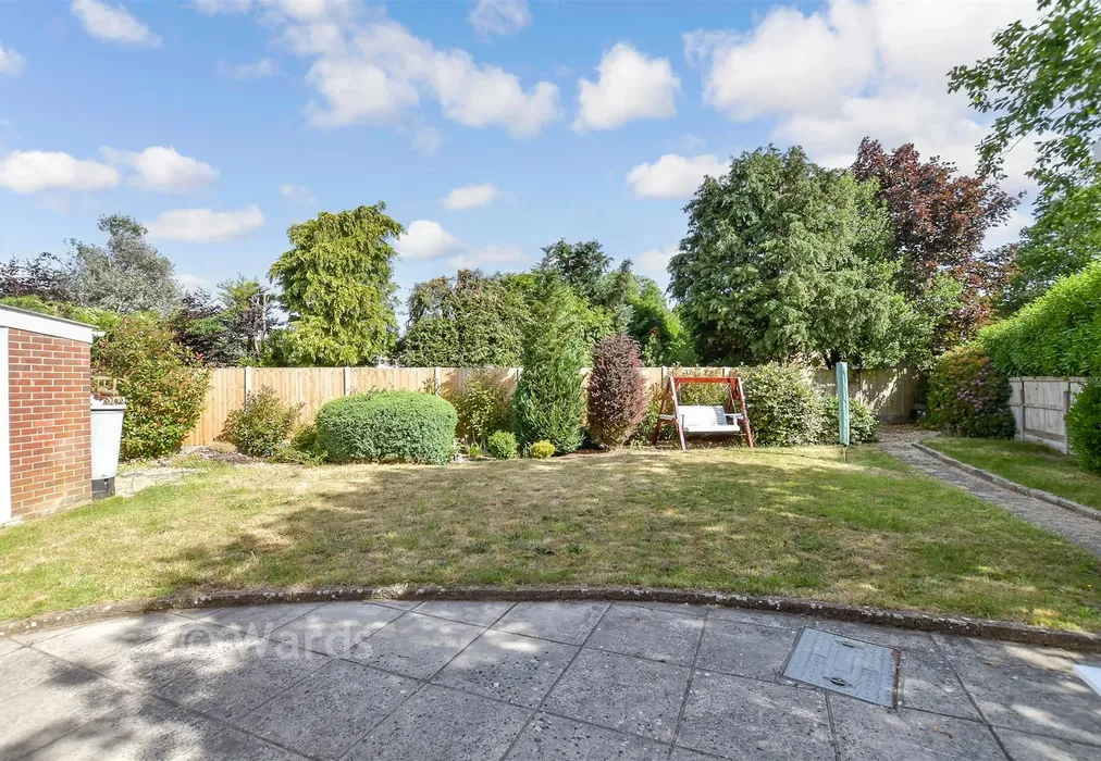 Rear Garden - Nightingale Close, Chartham Hatch, Kent - Wards of Kent