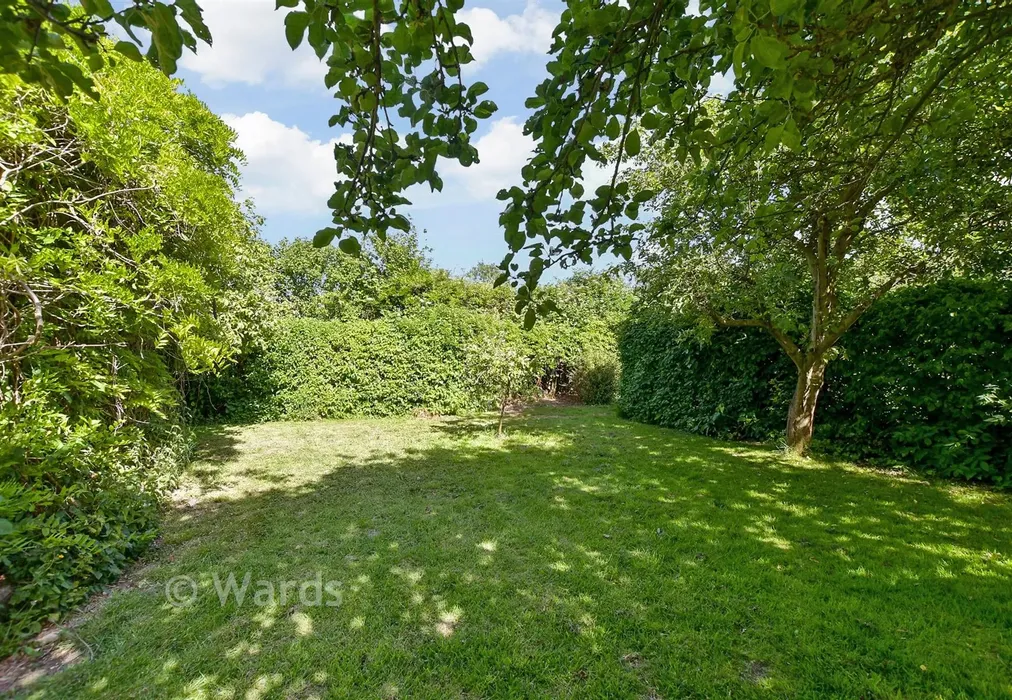 Rear Garden - Lower Sands, Dymchurch, Romney Marsh, Kent - Wards of Kent