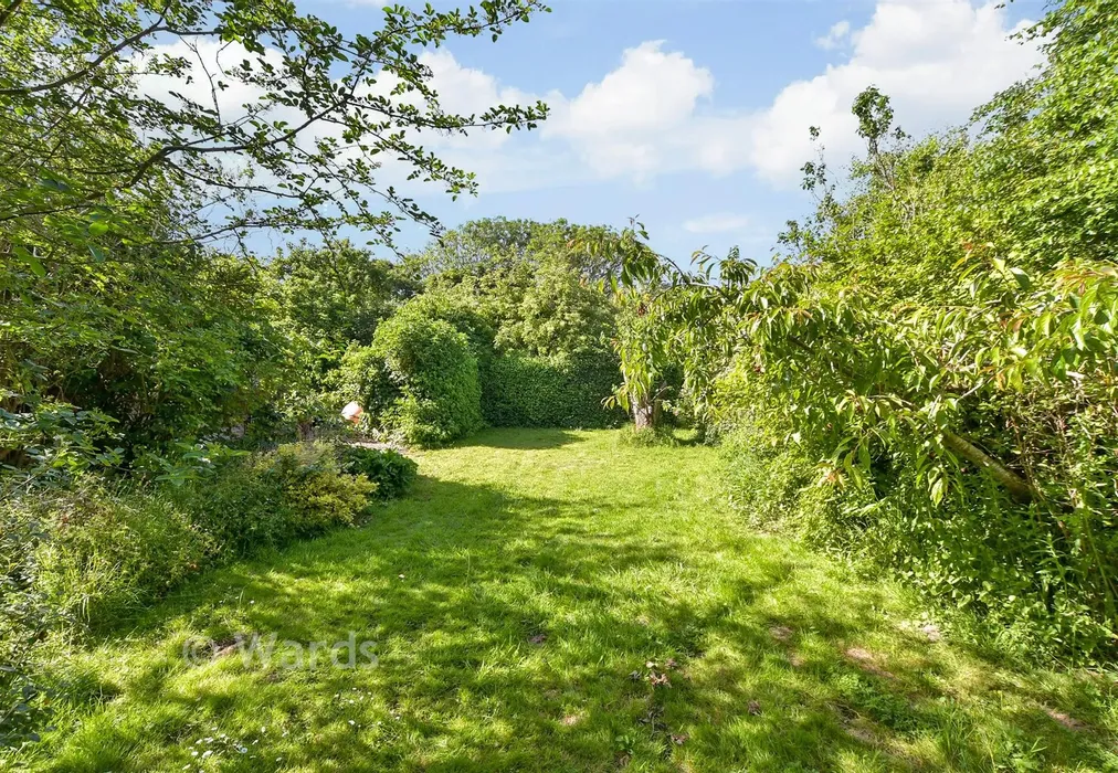 Rear Garden - Lower Sands, Dymchurch, Romney Marsh, Kent - Wards of Kent