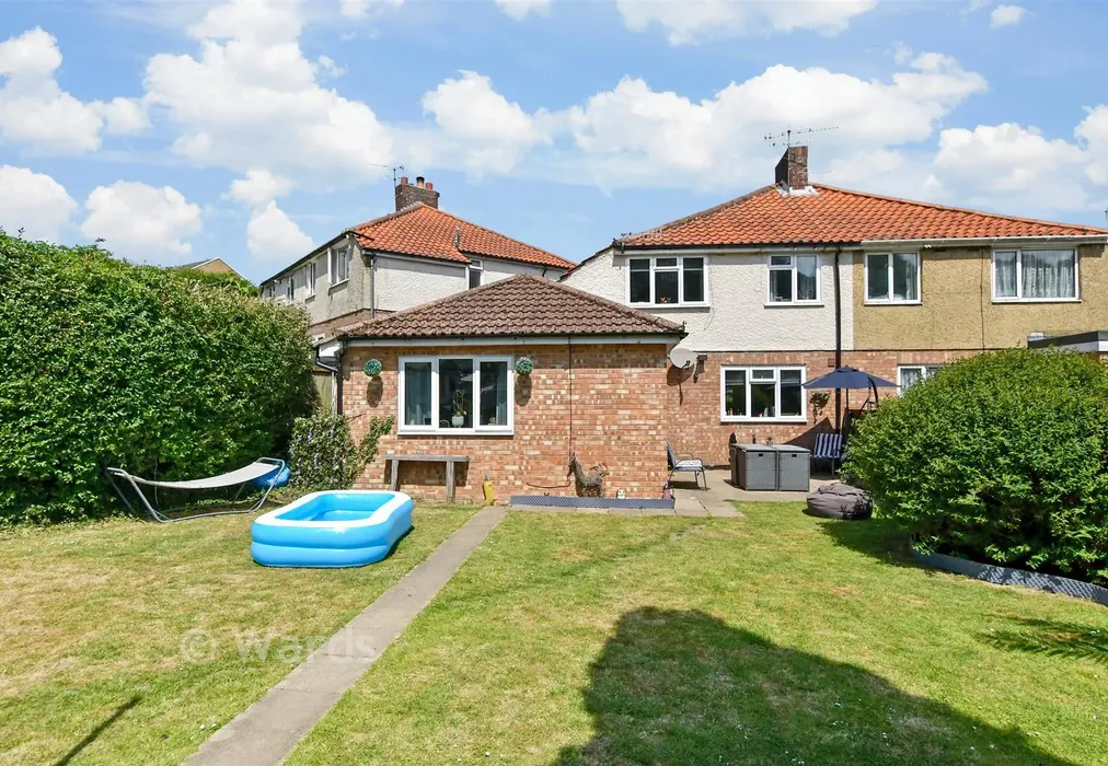 Rear Elevation - Crabble Close, Dover, Kent - Wards of Kent