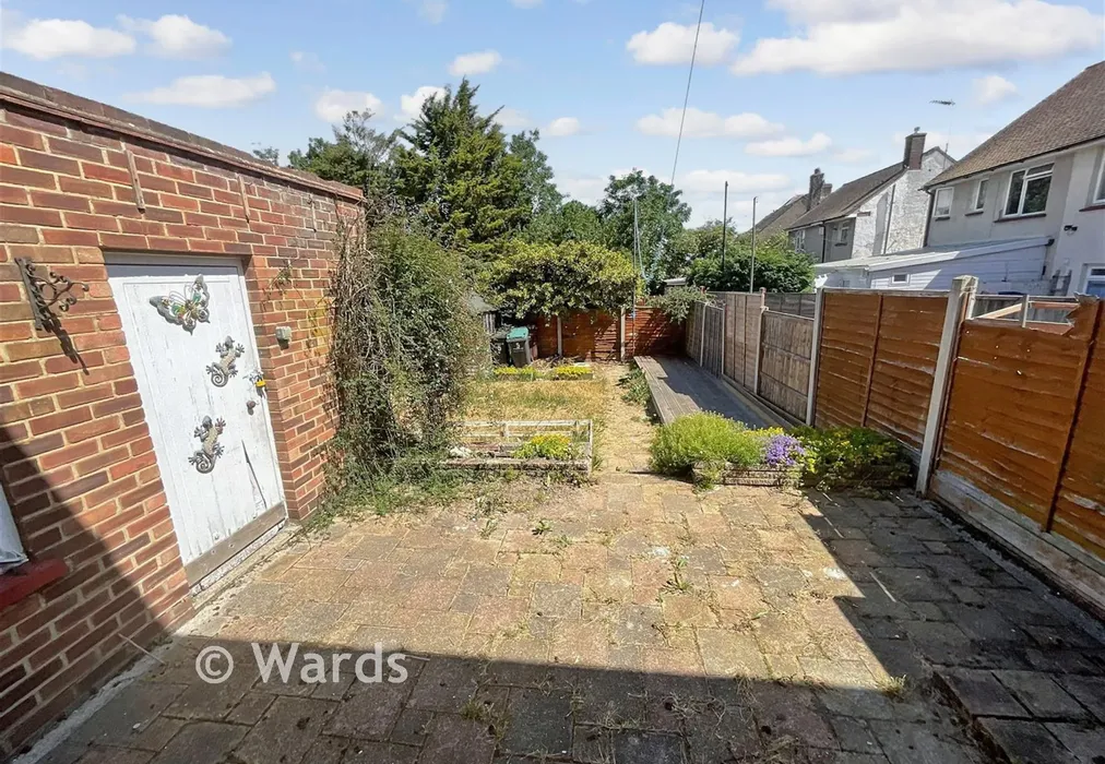 Rear Garden - Barr Road, Gravesend, Kent - Wards of Kent