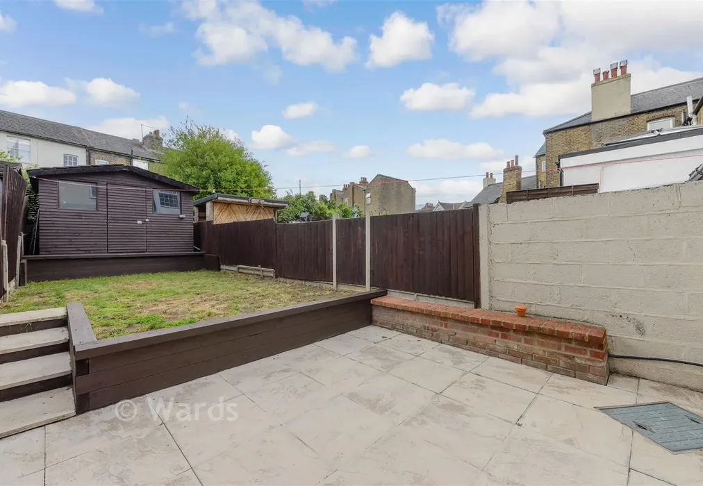 Rear Garden - Zion Place, Gravesend, Kent - Wards of Kent