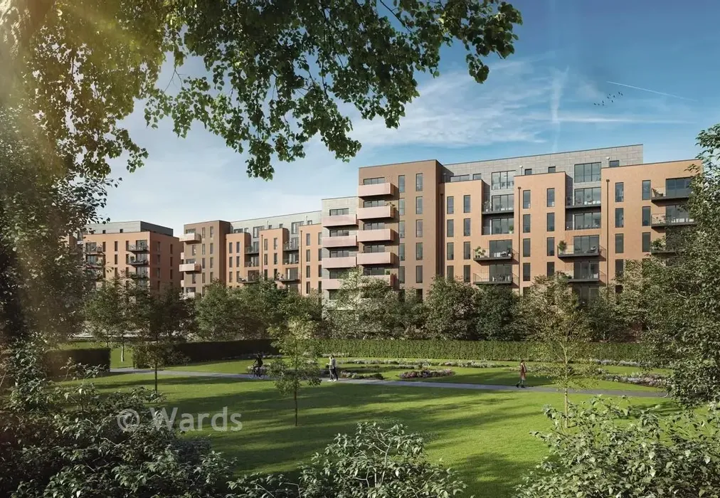 External CGI - Founders Court South, Bellway +, Dartford, Kent - Wards of Kent
