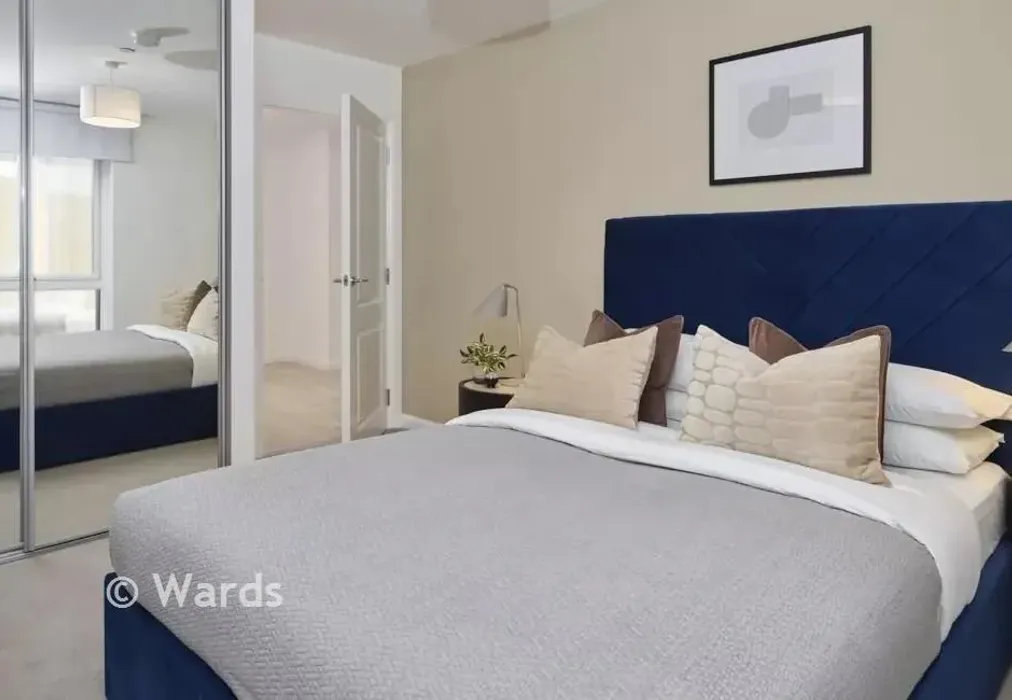 Bedroom - Founders Court South, Bellway +, Dartford, Kent - Wards of Kent