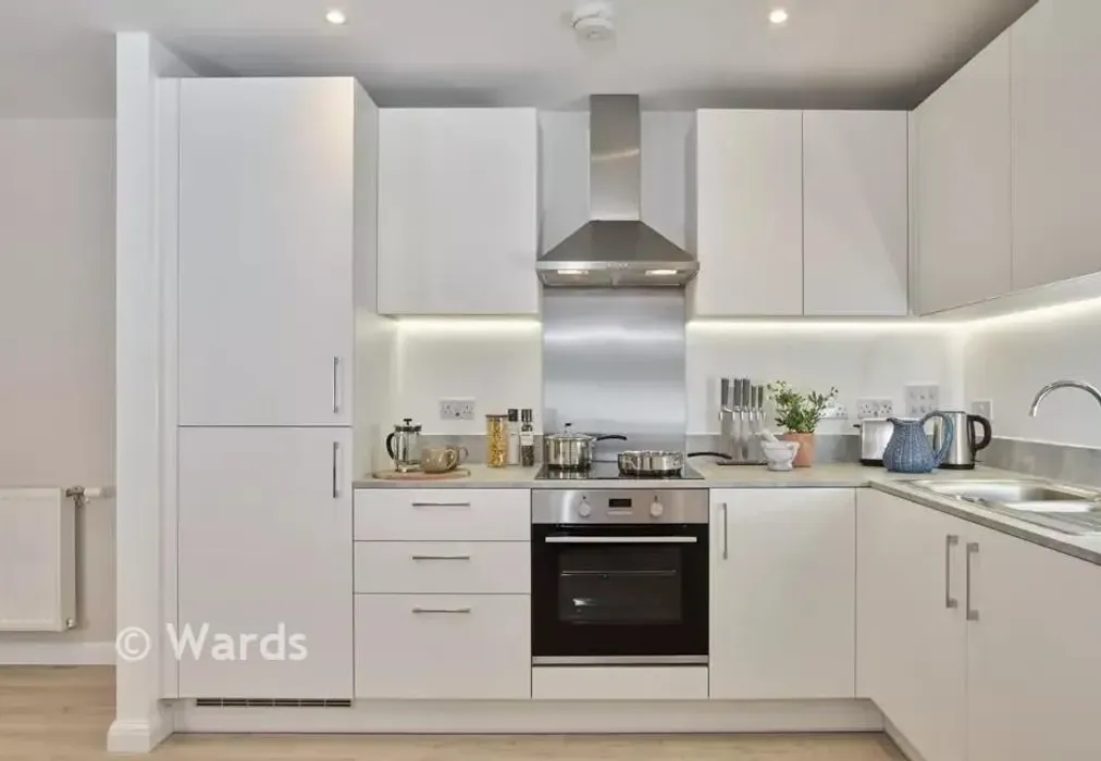 Kitchen - Founders Court South, Bellway +, Dartford, Kent - Wards of Kent