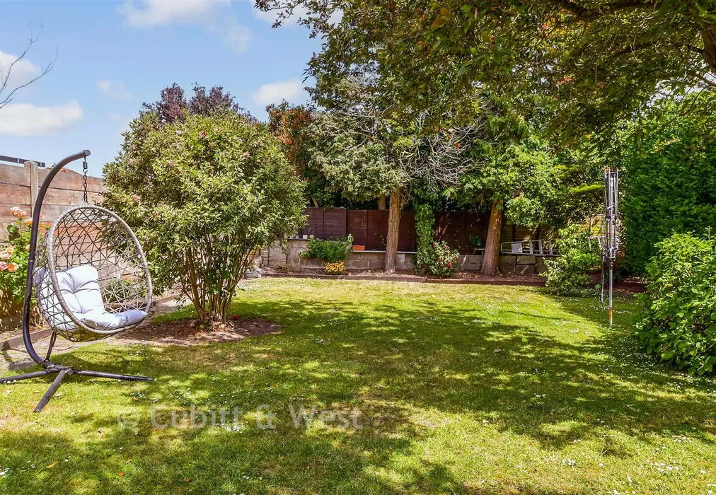 Rear Garden - Chichester Road, Bognor Regis, West Sussex - Wards of Kent