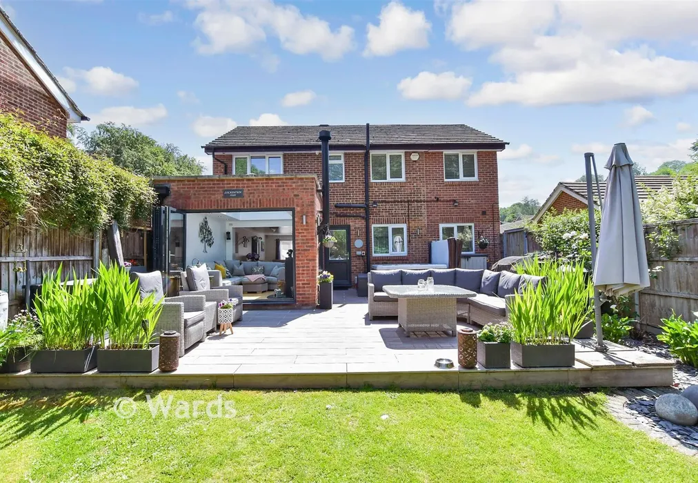 Rear Elevation - Beechmore Drive, Walderslade, Chatham, Kent - Wards of Kent