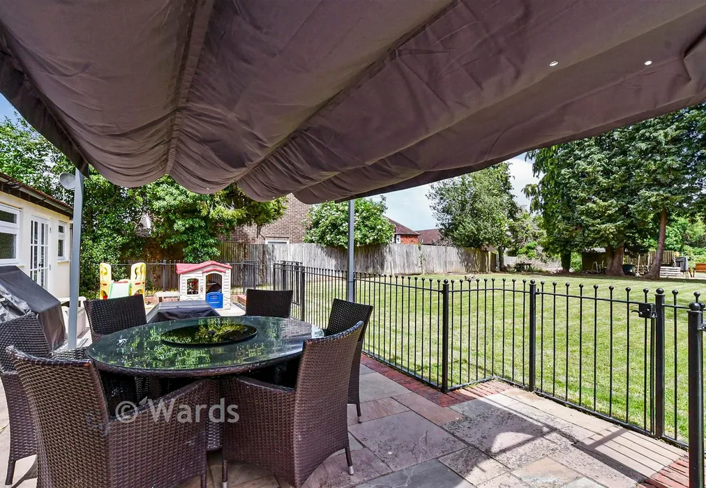 Rear Garden - Upper Street, Leeds, Maidstone, Kent - Wards of Kent