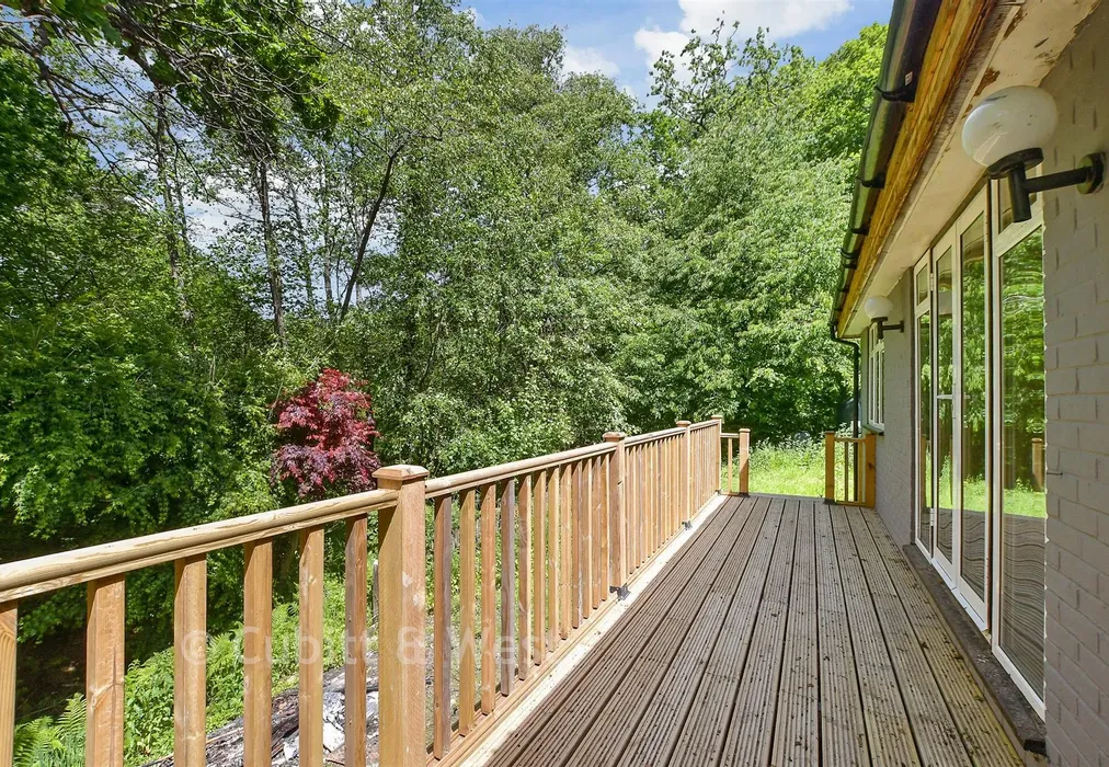 Patio / Decking - Chillies Lane, High Hurstwood, Uckfield, East Sussex - Wards of Kent