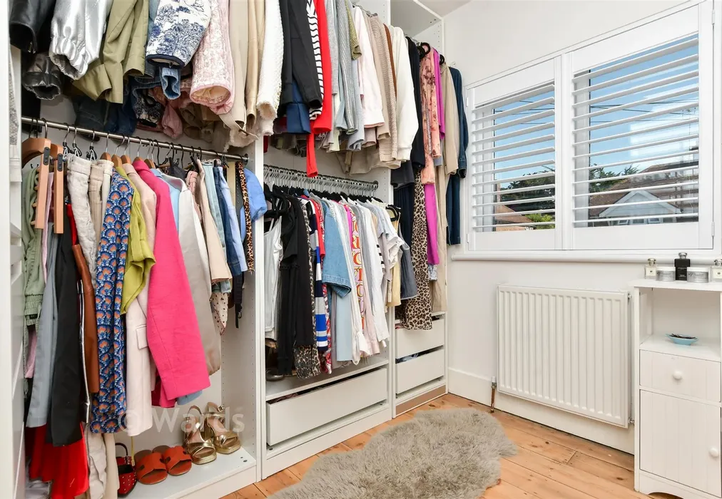 Bedroom 3 used as dressing room - Bradstow Way, Broadstairs, Kent - Wards of Kent