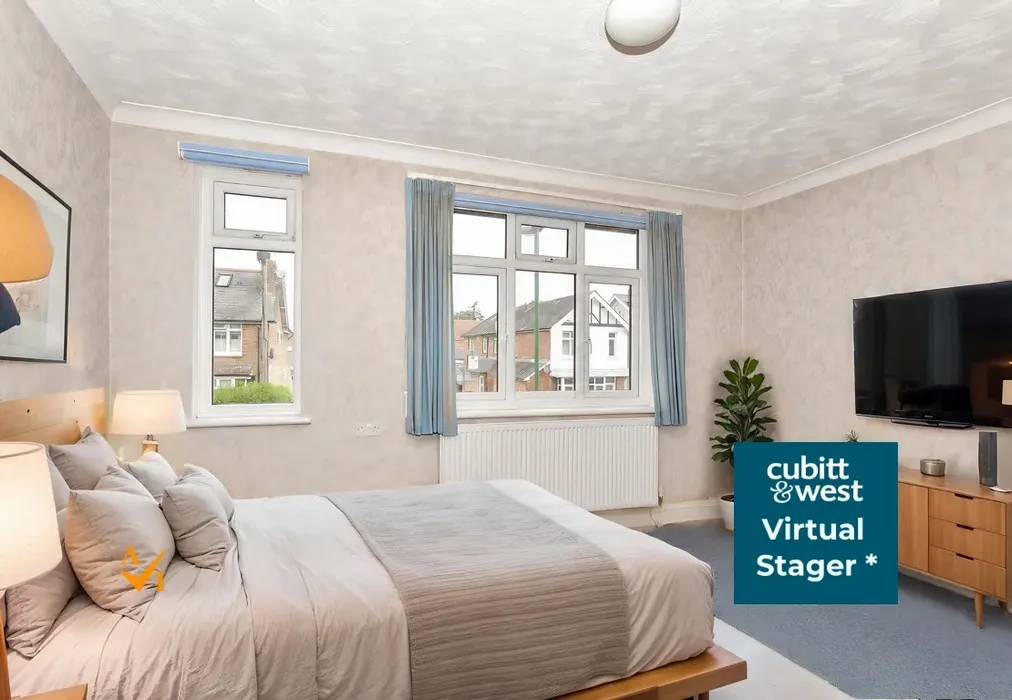 Bedroom 1 (Nordic style) - Cambrai Avenue, Chichester, West Sussex - Wards of Kent
