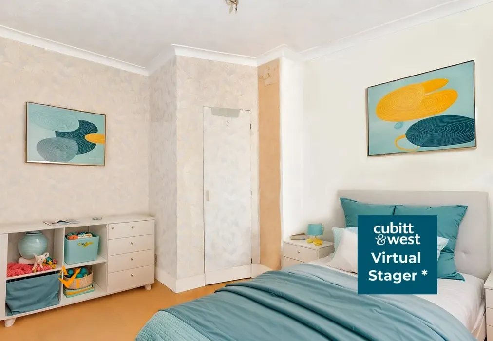 Bedroom 2 (Modern style) - Cambrai Avenue, Chichester, West Sussex - Wards of Kent